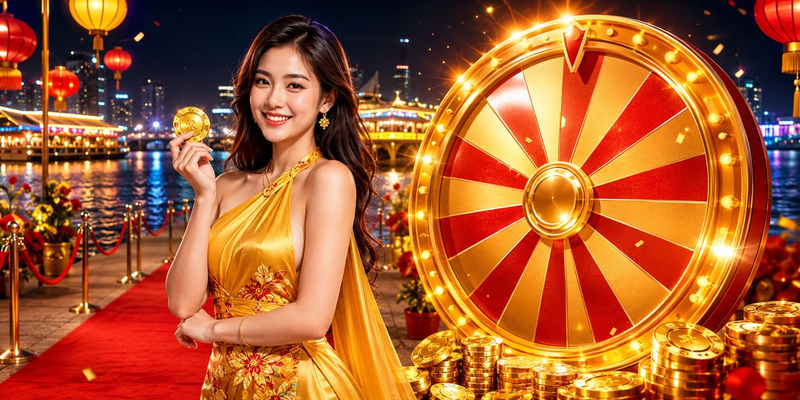 Khung cảnh lễ hội xổ số may mắn diễn ra tại miền Tây sông nước